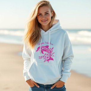 Hawaiian Dolphin Flippin’ Fabulous Hoodie