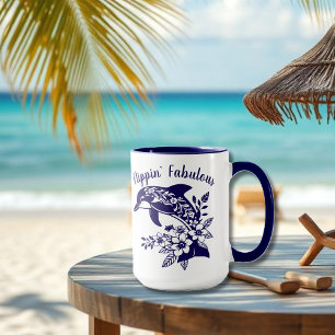 Hawaiian Dolphin Flippin' Fabulous Mug