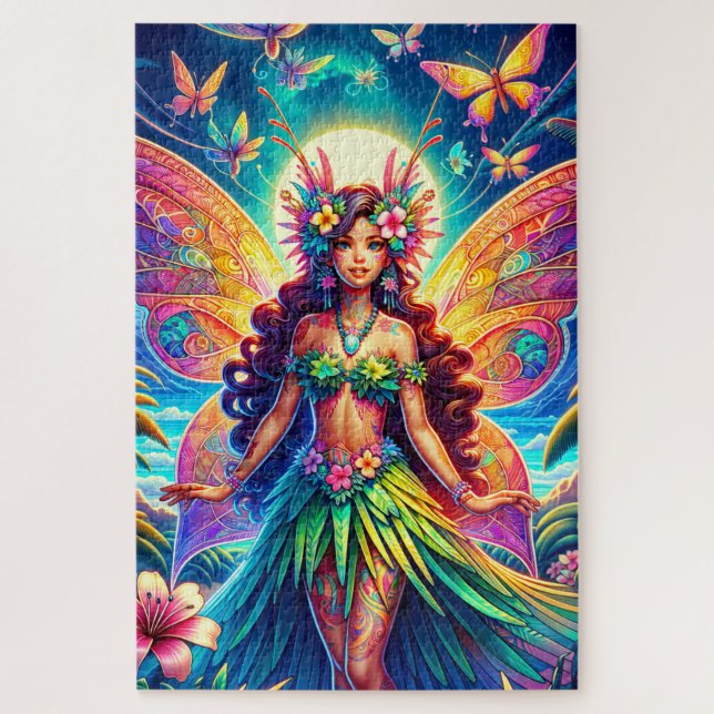 Hawaiian Fairy Jigsaw Puzzle (Vertical)
