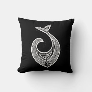 Hawaiian Fish Hook Pillow in any color you want