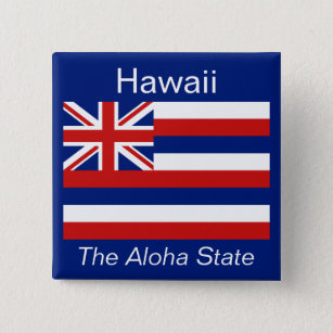 Hawaiian Flag Button