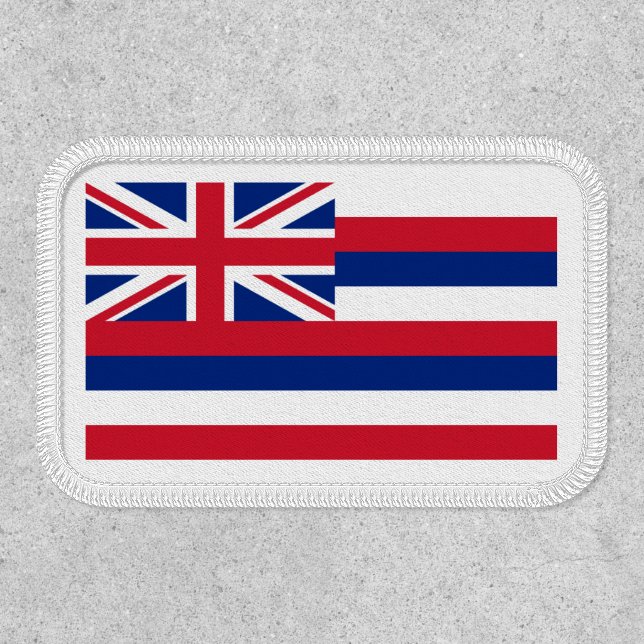 Hawaiian Flag, Flag of Hawaii Patch (Front)