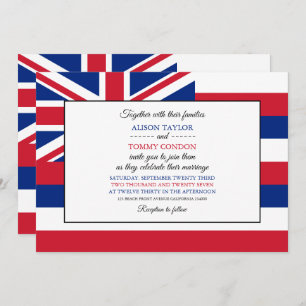 Hawaiian Flag, Flag of Hawaii Wedding Invitation