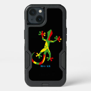 Hawaiian Flag Gecko iPhone 13 Case
