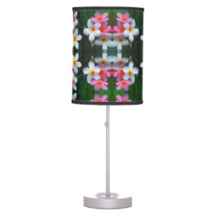 Hawaiian Flora Plumeria flowers Table Lamp