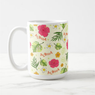 Hawaiian Floral Hibiscus Tropical Mug