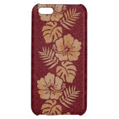 Hawaiian Floral Pattern iPhone Case (Back)