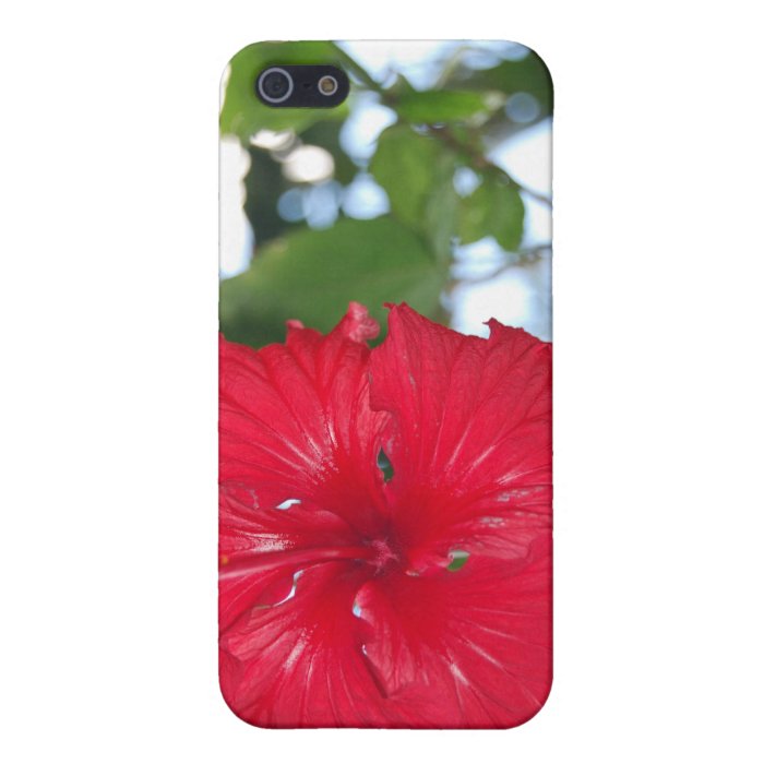 Hawaiian Flower Case Cover For iPhone 5