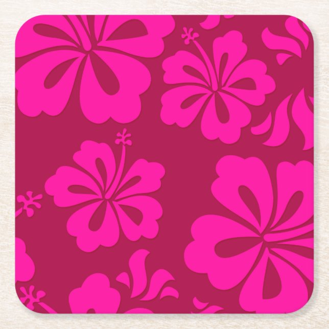 Hawaiian flower coaster (Front)