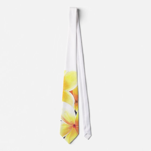 Hawaiian Flower Neck Tie (Front)