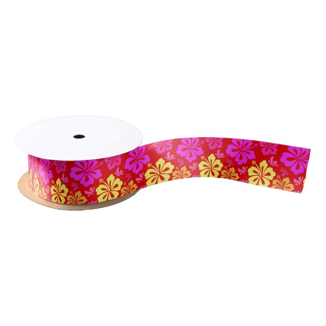Hawaiian flower ribbon (Spool)