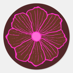 Hawaiian Flower Sticker