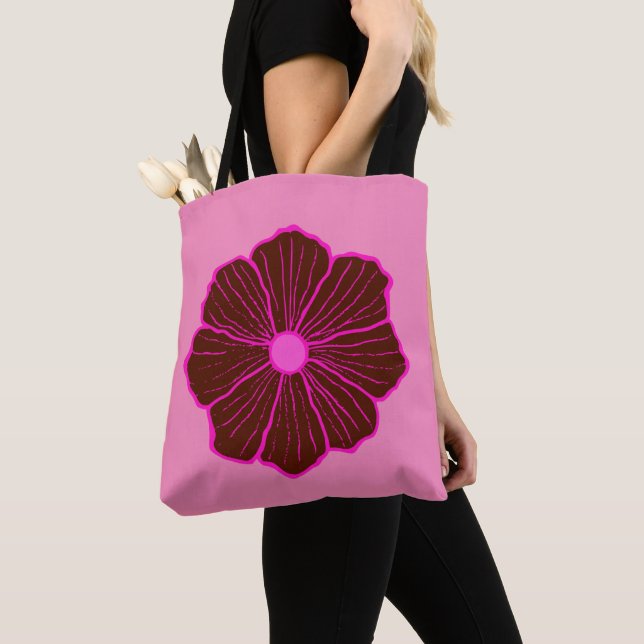  Hawaiian Flower Tote Bag Gift (Close Up)