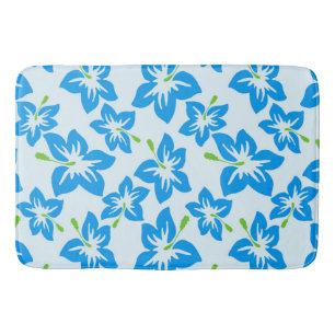 Hawaiian Flowers Bath Mat
