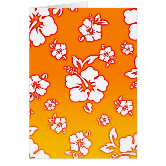 Hawaiian Flowers Cards (Front)