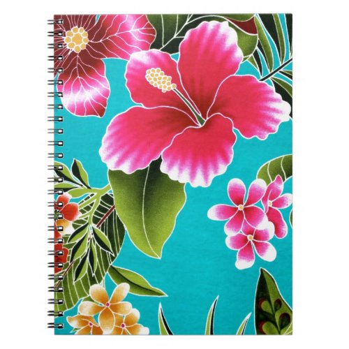 Hawaiian Flowers Notebook