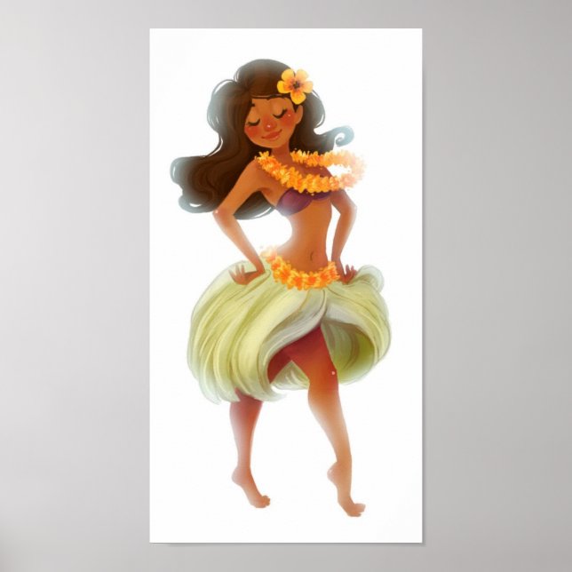 hawaiian gal poster (Front)