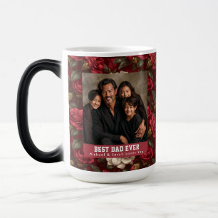 Hawaiian Gardenias First Time Dad Day Ceramic Trav Color Morph Mug
