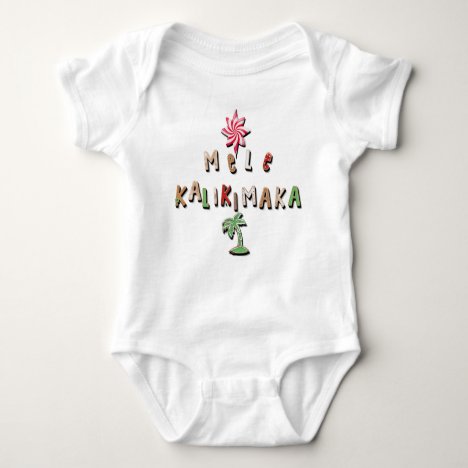 Hawaiian Gingerbread Cookies and Candy 2.0 Baby Bodysuit
