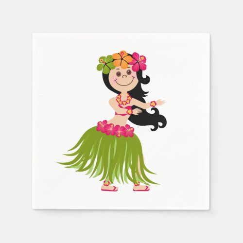 Hawaiian Girl Napkins