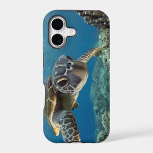 Hawaiian Green Sea Turtle iPhone 17 Case