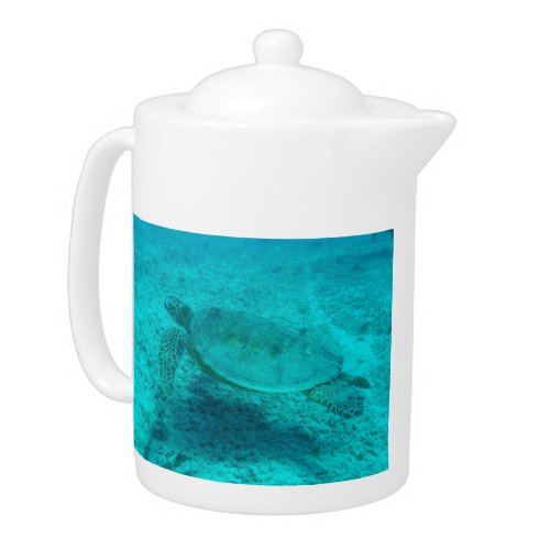 Hawaiian Green Sea Turtle Teapot