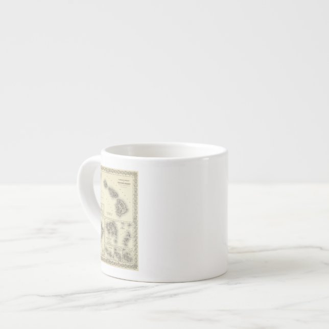 Hawaiian Group Or Sandwich Islands Espresso Cup (Front Left)