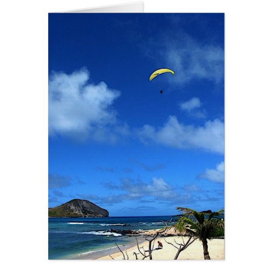 Hawaiian Hang glider Cards (Front)