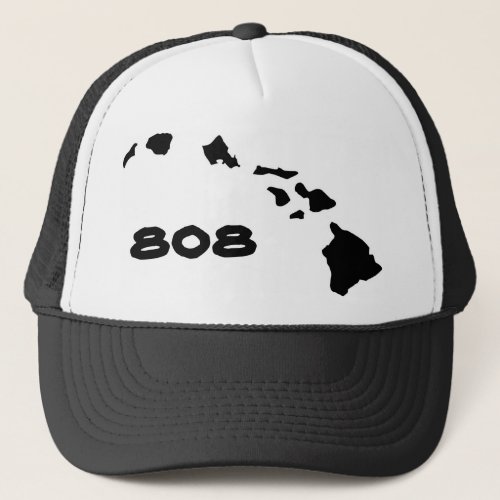 Hawaiian Hawaiian Islands 808 Trucker Hat