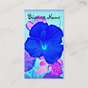 Hawaiian Hibiscus art business card