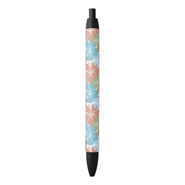 Hawaiian Hibiscus Floral Pen (Front Vertical)