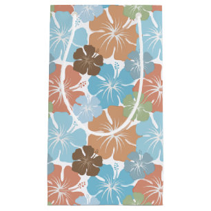 Hawaiian Hibiscus Floral Small Gift Bag