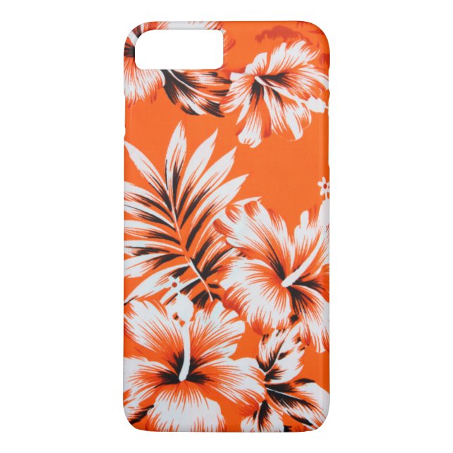 Hawaiian Hibiscus Flower Background Case-Mate iPhone Case (Back)