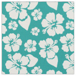 Hawaiian Hibiscus Flower Pattern Fabric