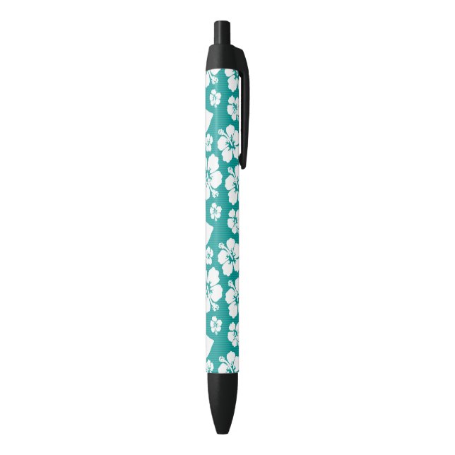 Hawaiian Hibiscus Flower Pattern Pen (Bottom (Vertical))