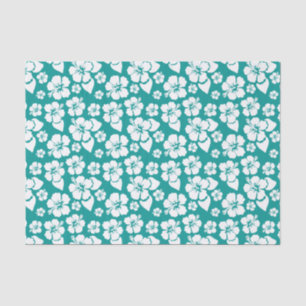 Hawaiian Hibiscus Flower Pattern Tissue Paper