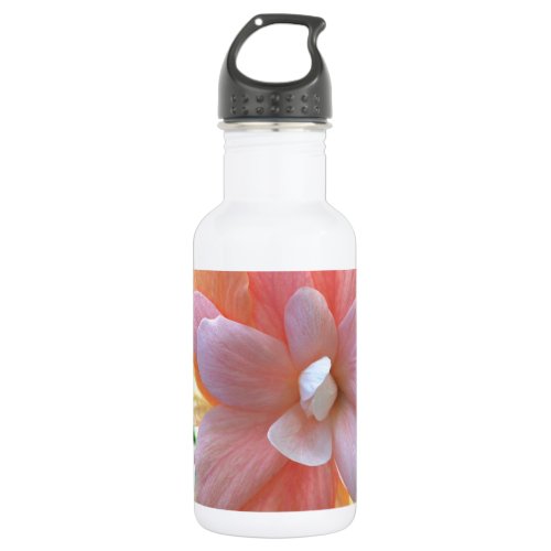 Hawaiian Hibiscus Flower Photo Stainless Steel Water Bottle