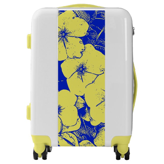 Hawaiian Hibiscus Luggage (Front)