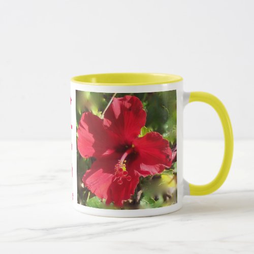 Hawaiian Hibiscus mug