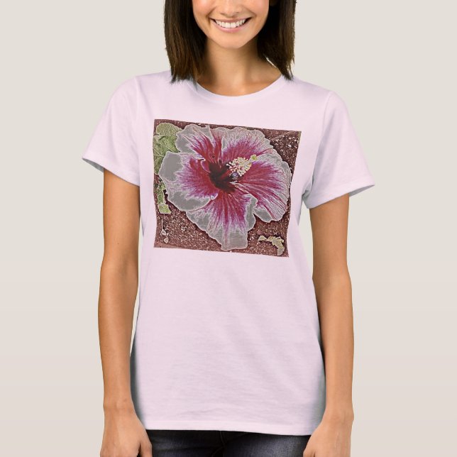 Hawaiian Hibiscus Tee (Front)