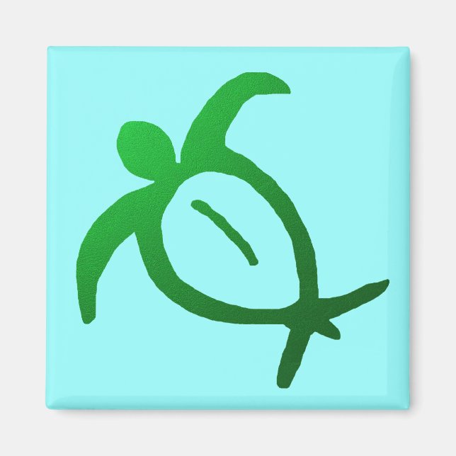 Hawaiian Honu Petroglyph - Magnet (Front)