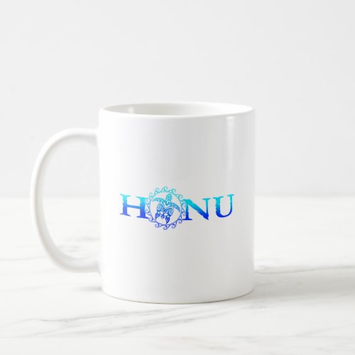 Hawaiian Honu Sea Turtle Ocean Blue Coffee Mug