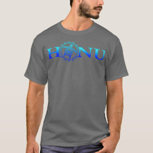 Hawaiian Honu Sea Turtle Ocean Blue T-Shirt