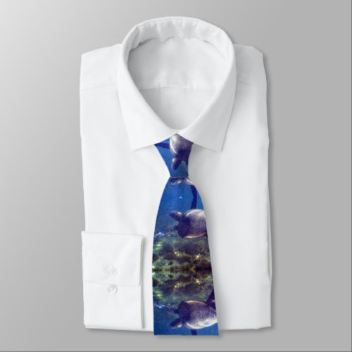 Hawaiian Honu the Sea Turtle tie