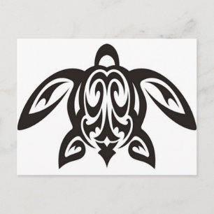Hawaiian Honu Turtle Postcard