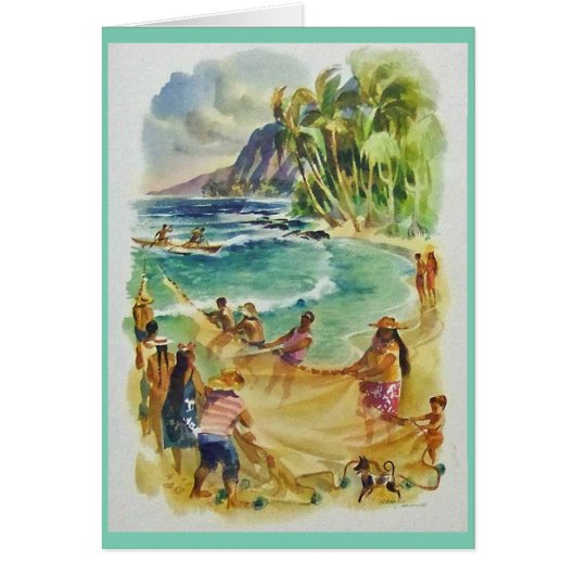 Hawaiian Hukilau! Cards (Front)