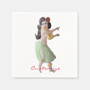Hawaiian Hula Dancer Thunder_Cove Napkins