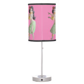 Hawaiian Hula Dancers Thunder_Cove Table Lamp (Back)