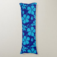 HAWAIIAN HULA (HIBISCUS) DARK/LIGHT BLUE