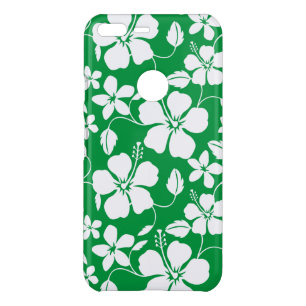 HAWAIIAN HULA (HIBISCUS) GREEN UNCOMMON GOOGLE PIXEL XL CASE